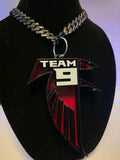Custom TEAM9 Atlanta Falcons 3D Print Charm