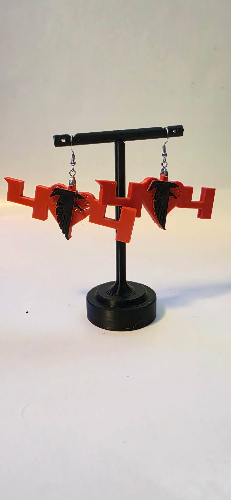 404 Atlanta Falcons 3D print earrings