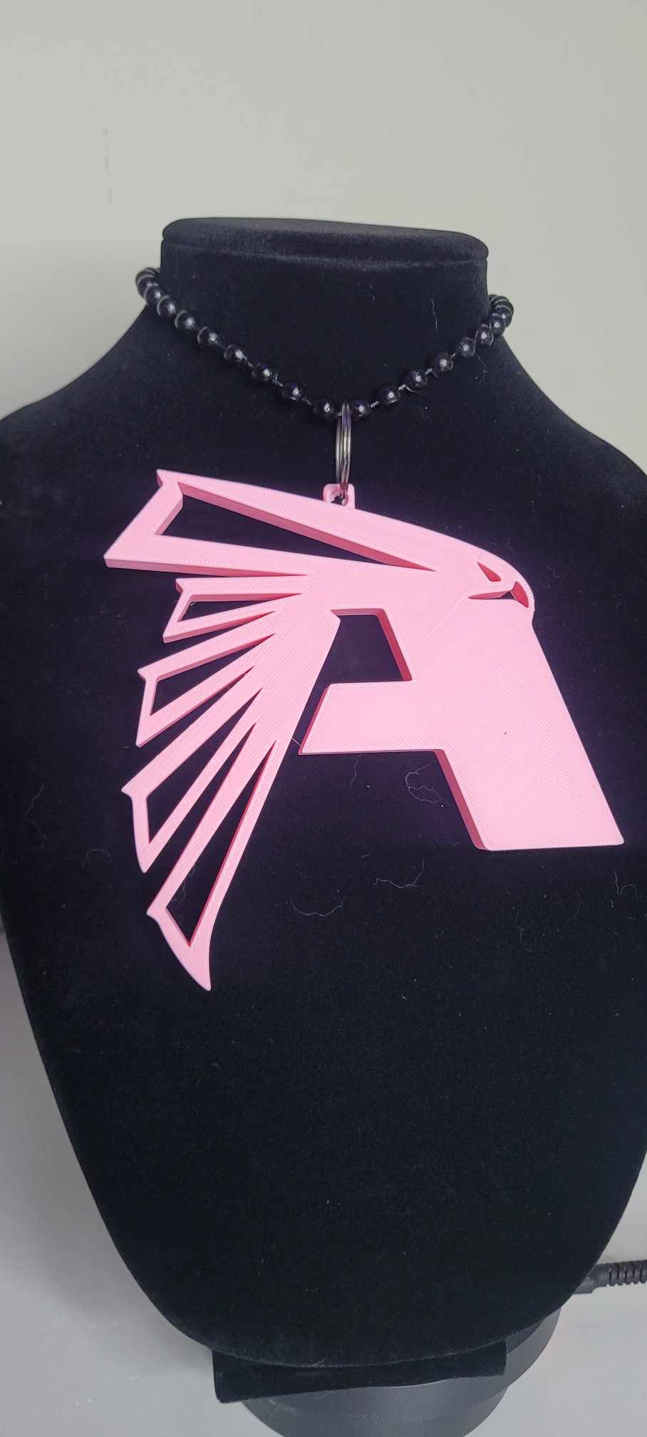 Custom A-Town Atlanta Falcons 3D Print Charm w/ BLING Chain