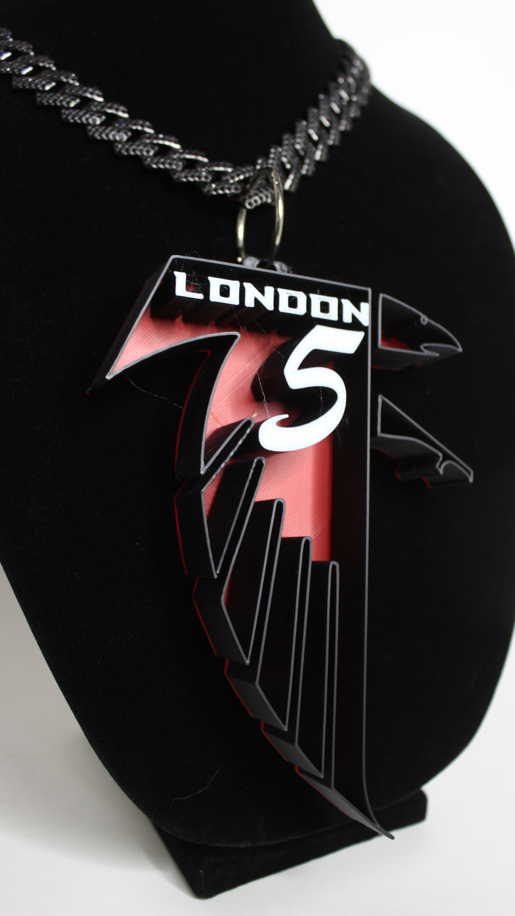 Drake London Atlanta Falcons throwback charm necklace