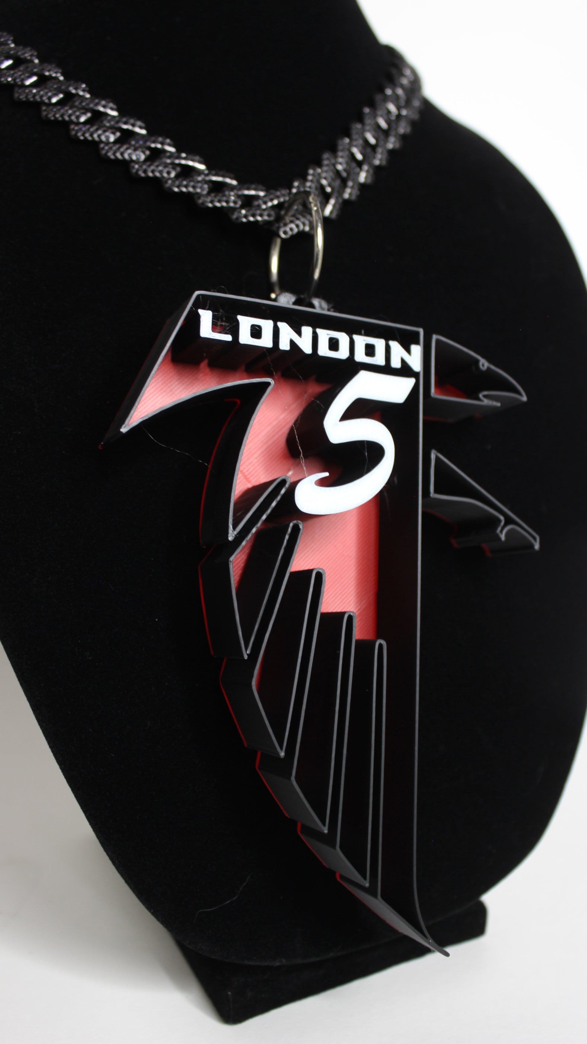 Drake London Atlanta Falcons throwback charm necklace