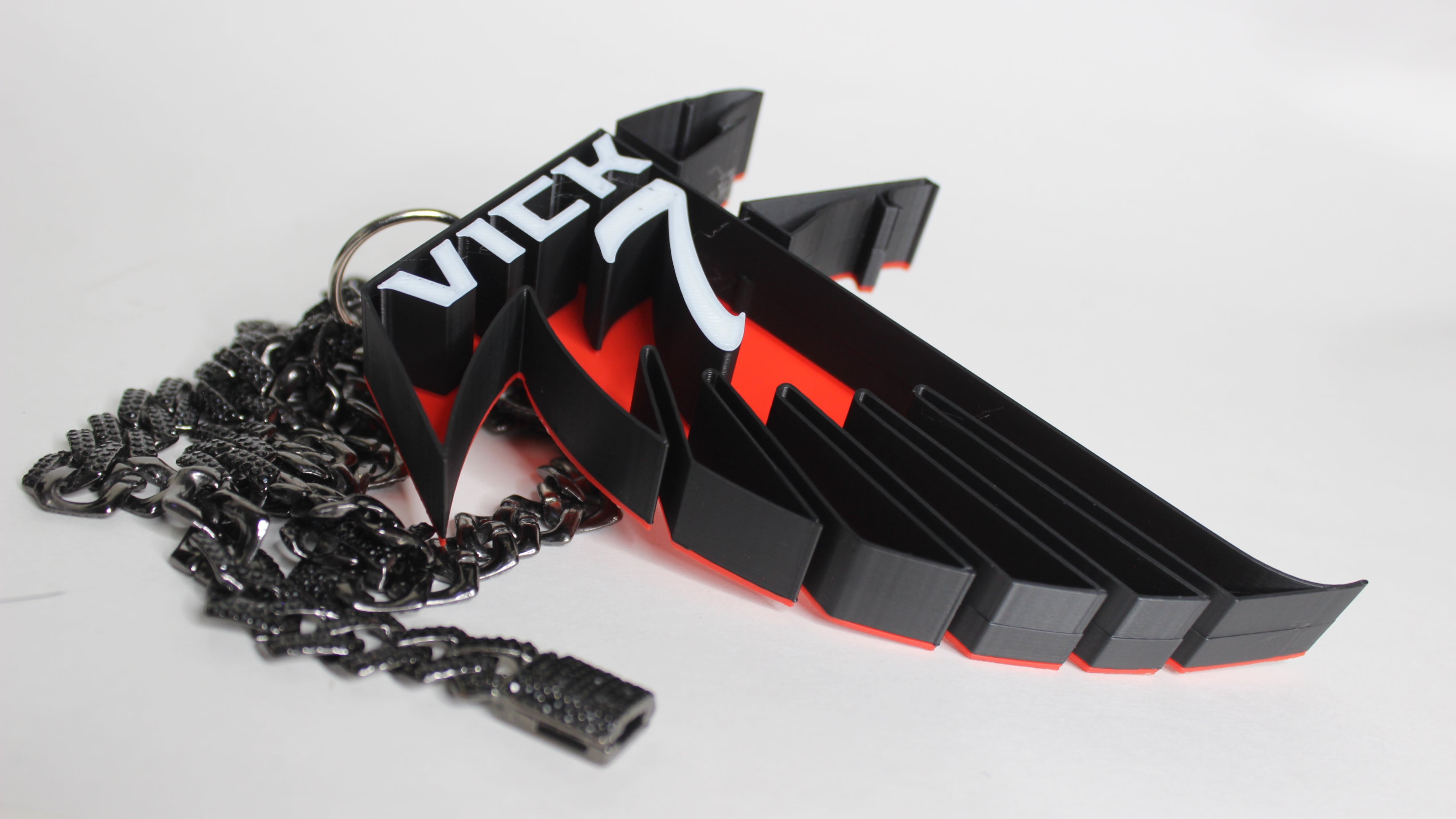 Michael Vick Throwback Falcon Charm necklace - angle 2