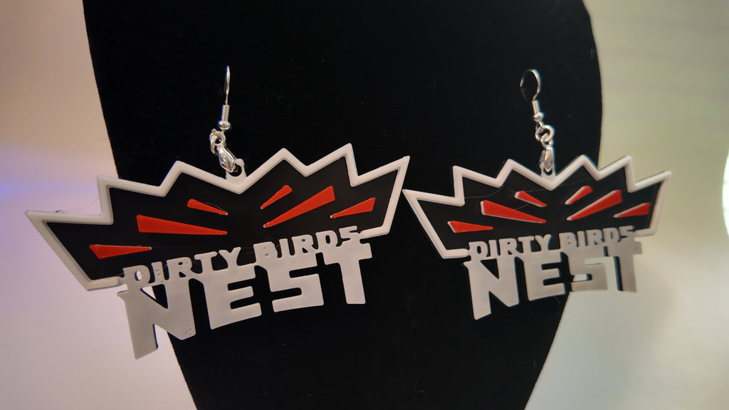Dirty Bird Nest Custom Earrings