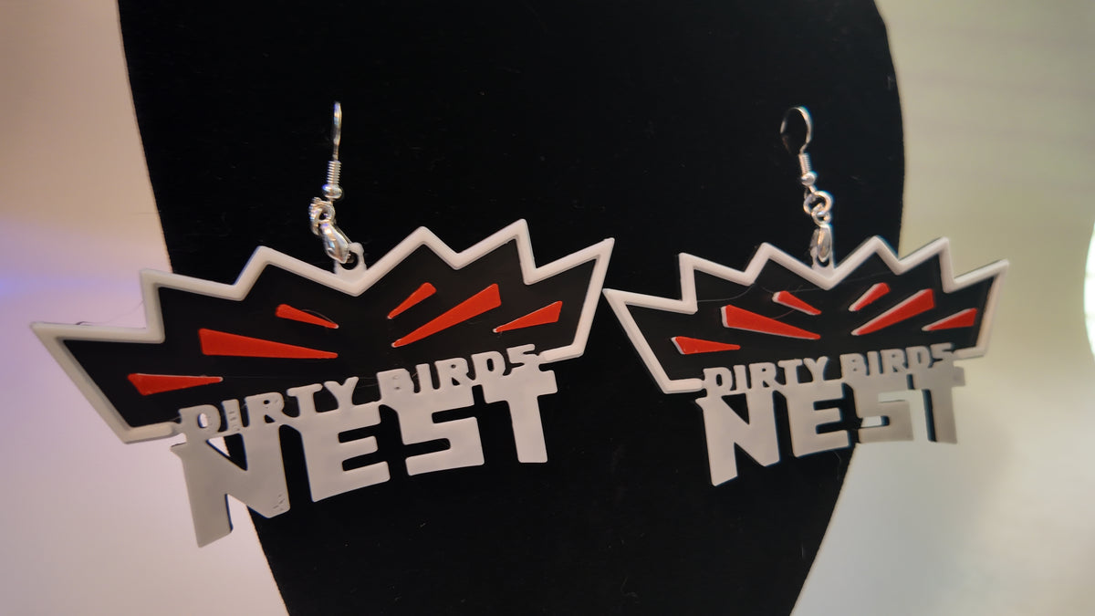 Dirty Bird Nest Custom Earrings